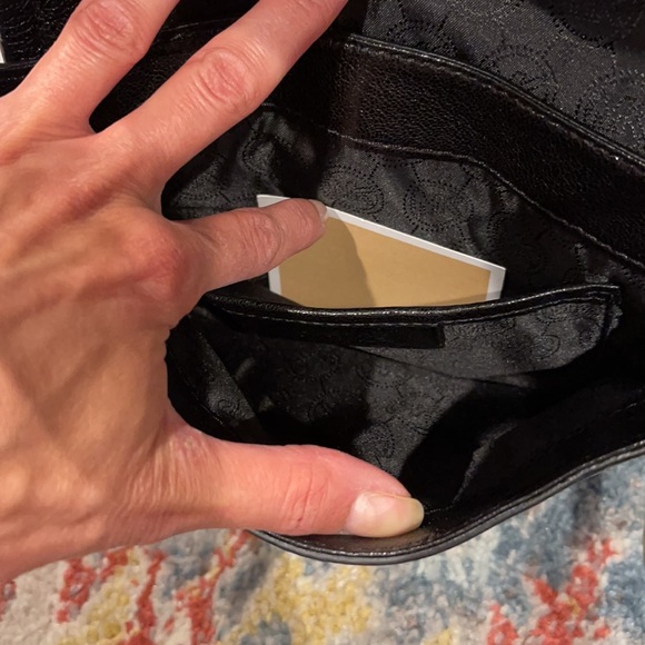 Brand new Michael Kors black leather bag - Picture 5 of 8